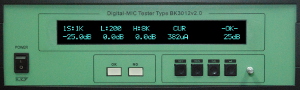 Image: BK3012V2 Mic Tester Front